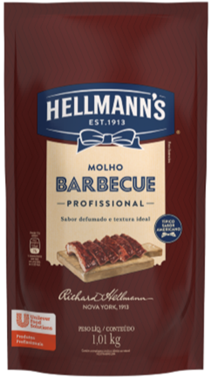 Molho Barbecue Hellmann's Doypack 1,01Kg - 39984