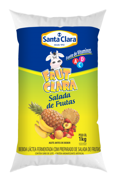 Bebida Láctea Saco Santa Clara Frutas 1 Lt - 39010