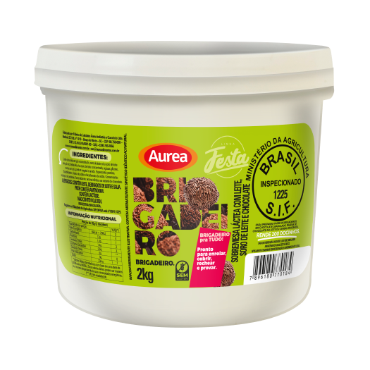 Doce Brigadeiro Áurea Balde 2Kg - 40239
