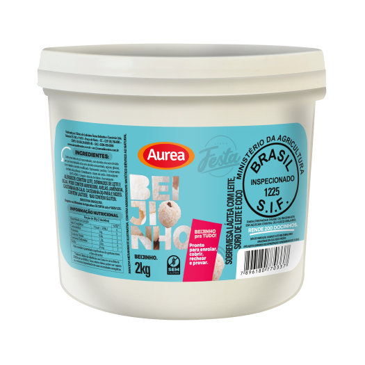 Doce de Beijinho Áurea Balde 2 kg - 39012