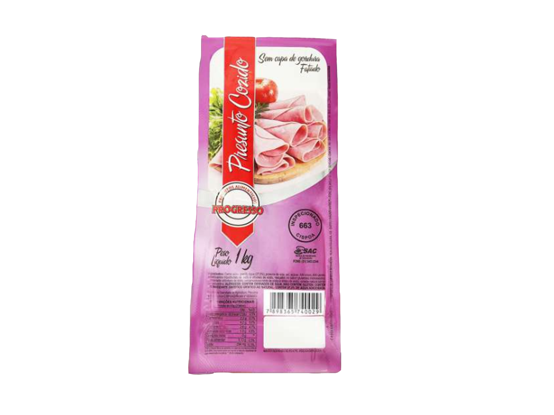 Presunto Fatiado Progresso 1 kg - 39013