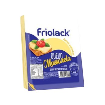 Queijo Mussarela Fatiado Friolack 300 g - 39044