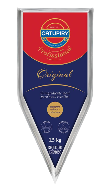 Requeijão Tradicional Bisnaga Catupiry 1,5 kg - 39125