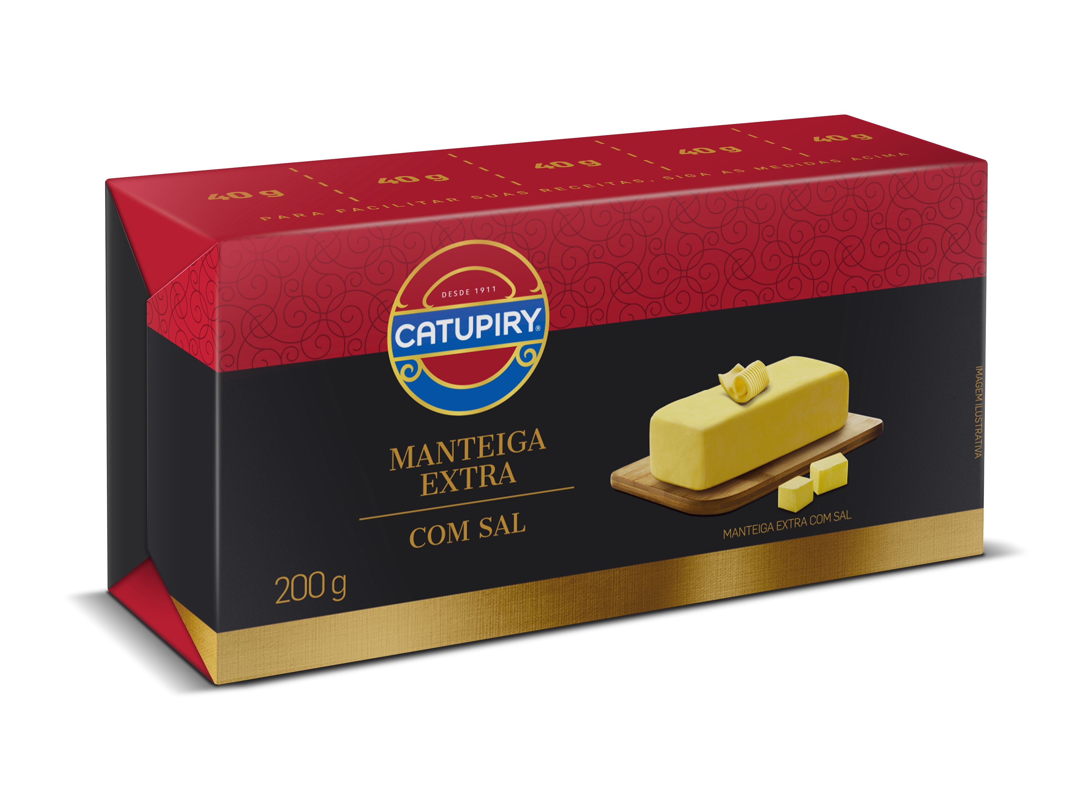 Manteiga Extra Tablete Catupiry Com Sal 200 g - 39998