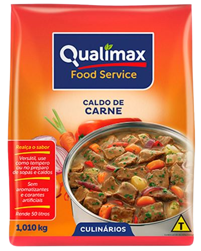 Caldo Qualimax Bag Carne 1,01 kg - 39150