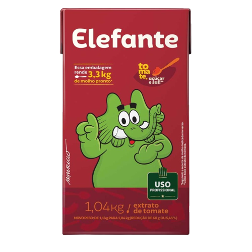 Extrato de Tomate Elefante Tp 1,04 kg - 39162