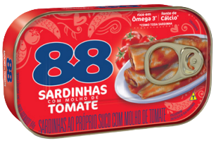 Sardinha em Molho de Tomate 88 125 g - 40002