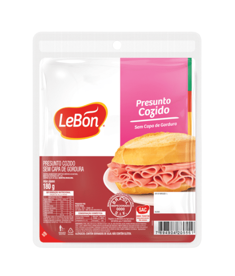 Presunto Fatiado Lebon 180 g - 39179