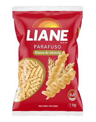 Massa Sêmola Parafuso Liane 1 kg - 39195