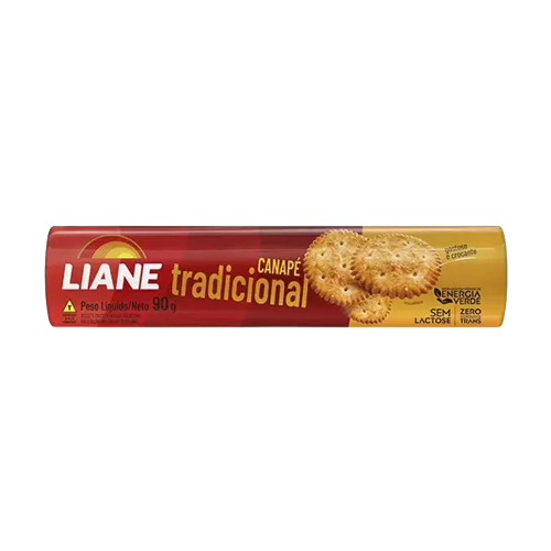 Biscoito Canapé Cracker Liane Tradicional 90 g - 39208