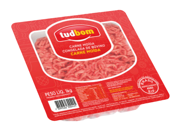 BOV CARNE MOIDA PLENA TUDBOM PCT 1KG - CX 15