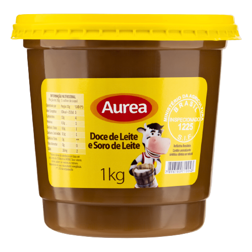 Doce De Leite De Soro Áurea Pote Tradicional 1 kg - 39265