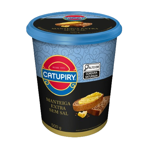 Manteiga Extra Pote Catupiry Sem Sal 500 g - 39273