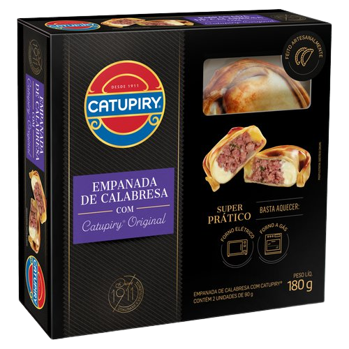 Empanada Congelado Catupiry Calabresa 180 g - 39275