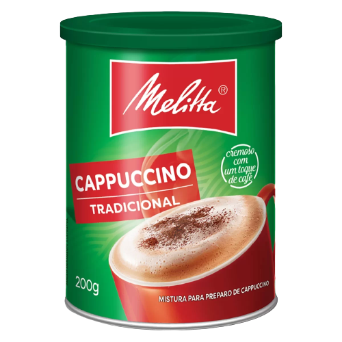 CAPPUCCINO MELITTA LATA 200G - TRAD CX24
