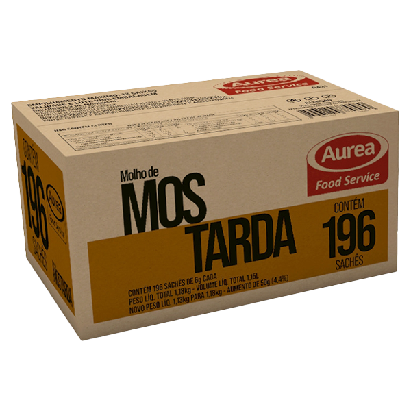 Mostarda Áurea Sachê 6G - 40338