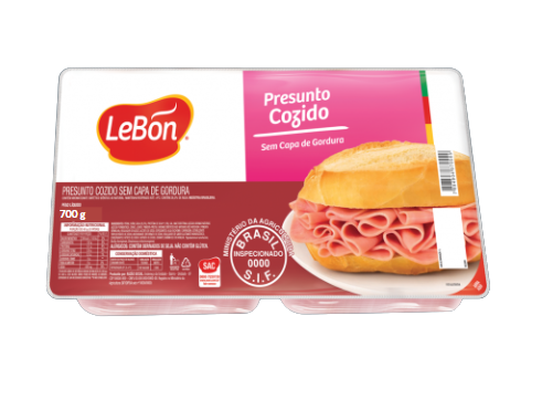Presunto Fatiado Lebon Sem Gordura 700 g - 39303