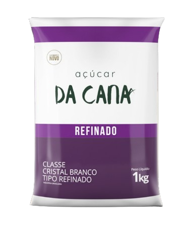 ACUCAR REFINADO DA CANA 1KG - FD10