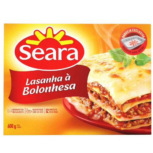 LASANHA SEARA 600G - BOLONHESA CX10