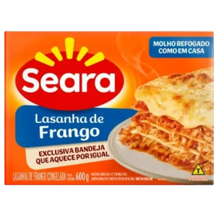 Lasanha Seara 600 Gramas - Frango