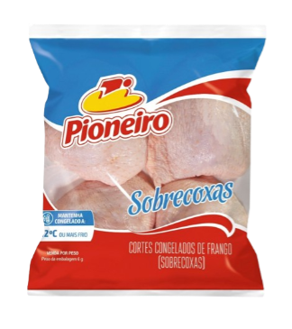 FRANGO SOBRECOXA PIONEIRO CONG +/-1KG - CX20KG
