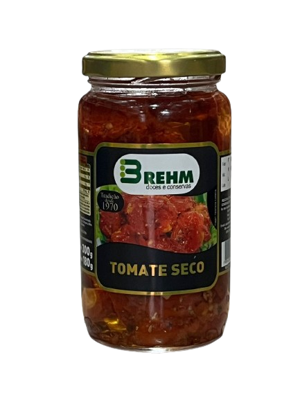 Tomate Seco Brehm Vidro Pl 300 g - Pd 180 g - 39371