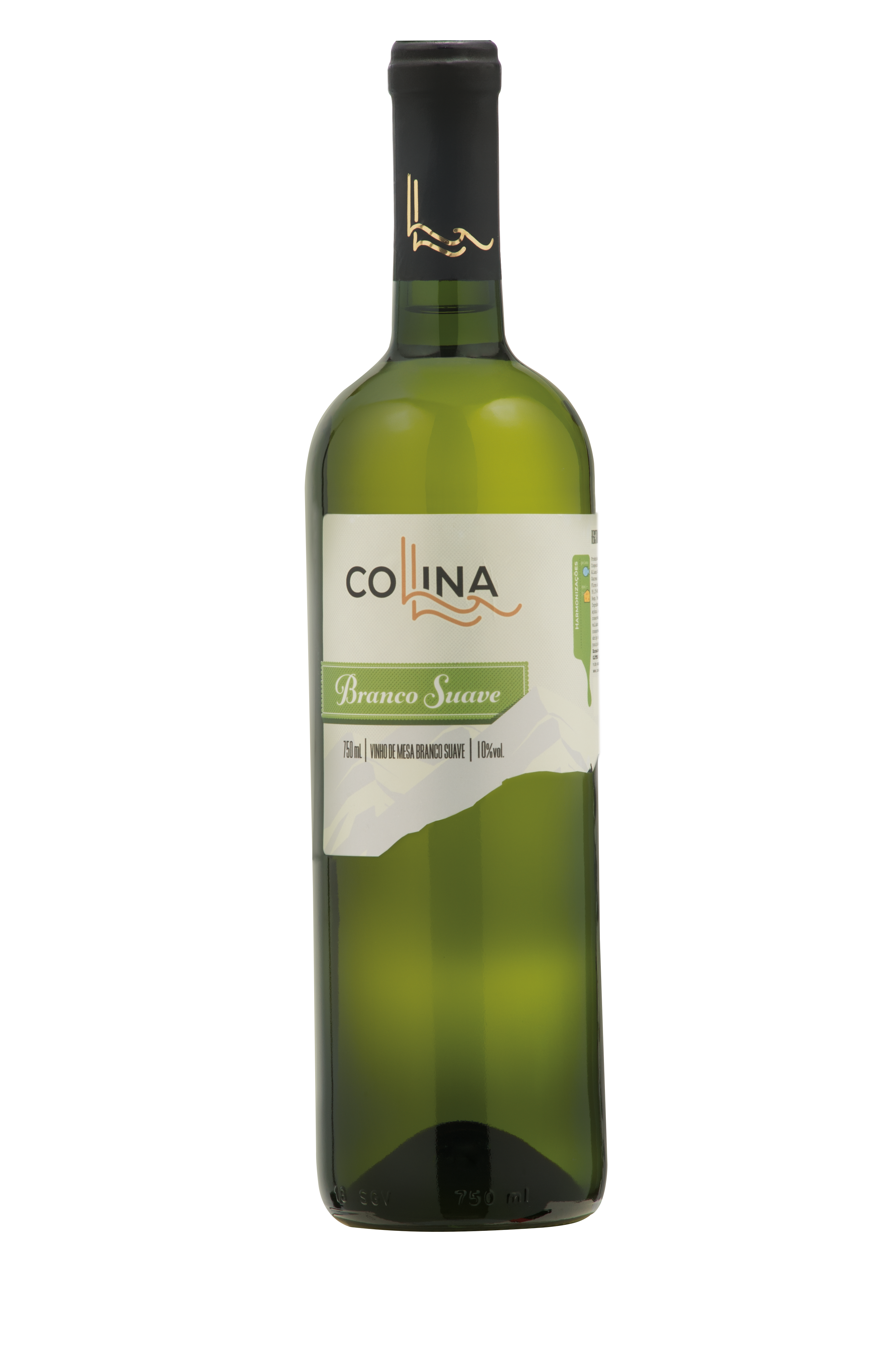 Bebida Vinho Collina Branco Suave 750 ml - 39377