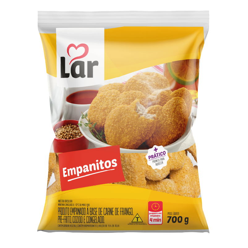 Frango Empanitos Lar Empanado 700 g - 39384