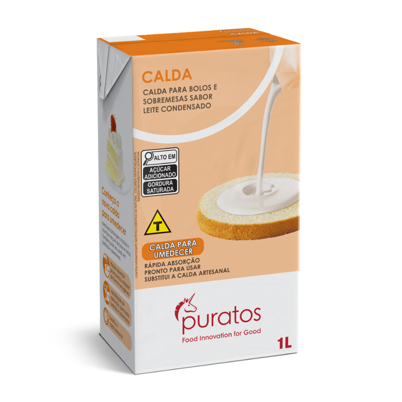 Calda para Bolos Puratos 1 L - 39402