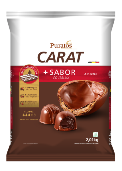 Chocolate Moedas Carat Puratos 2,01 kg - 39407