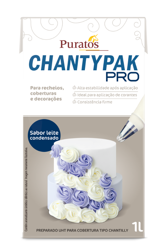 Chantypack Pro Puratos Leite Condensado 1 Lt - 39420