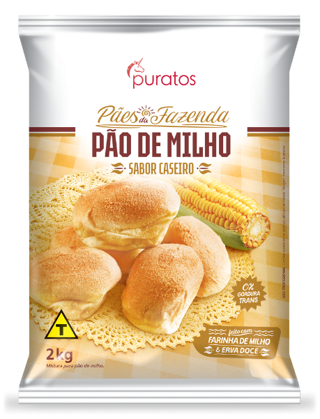 Tegral Pão de Milho Puratos 2Kg - 40376