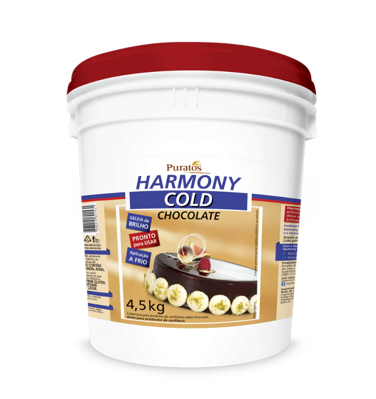 Brilho Harmony Cold Puratos Bd Chocolate 4,5 kg - 39455