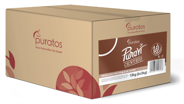 Mistura de Pão Puravi Puratos Centeio 2 kg - 39461