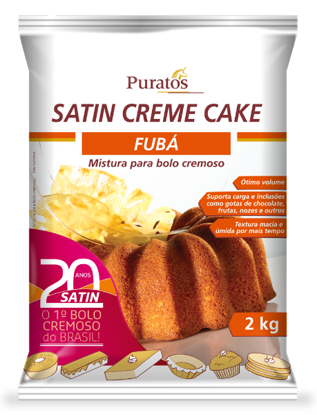 Satin Creme Cake Puratos Saco 2 kg - 39484