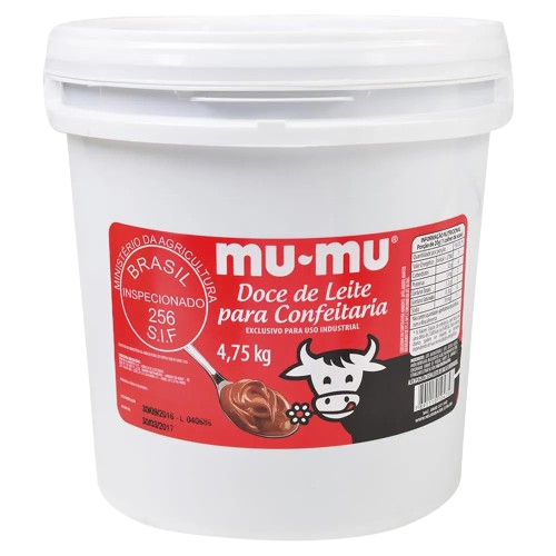 Doce de Leite Mumu Bd Confeitaria 4,75 kg - 39505