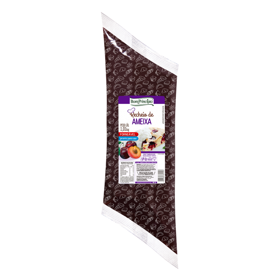 Recheio de Fruta Bom Princípio Ameixa 1,01 kg - 39511