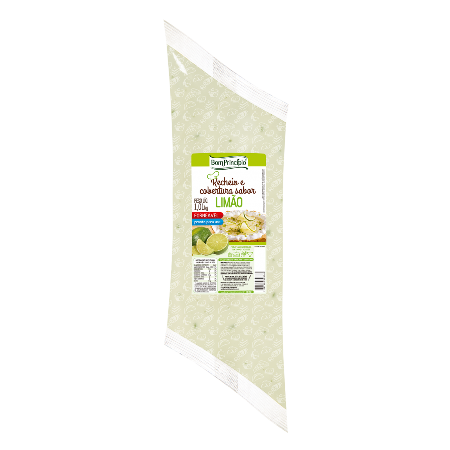 Recheio e Cobertura Bom Princípio Limão 1,01 kg - 39515