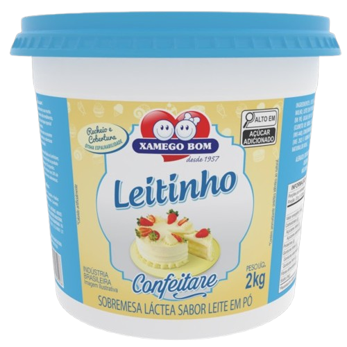 Sobremesa Lactea Xamego Bom Confeitare 2K - Leitinho