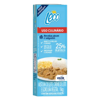Creme Culinário Leco Vigor 1 kg - 39532