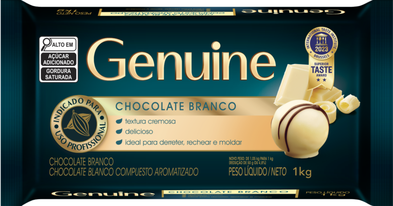 Chocolate Barra Genuine 1 kg - 39541