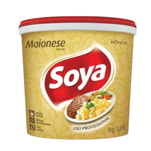 Maionese Soya Balde 3 kg - 39560