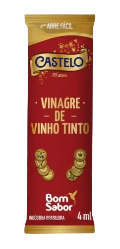 Vinagre Bom Sabor Sachê Tinto 4 ml - 39566