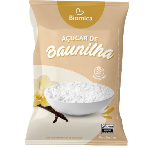 Açúcar Biomica Baunilha 1 kg - 41824
