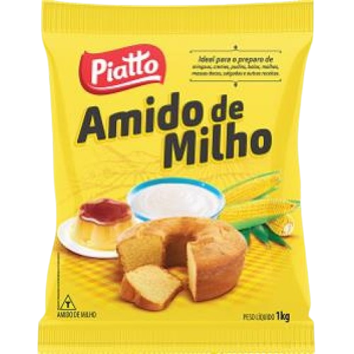 Amido de Milho Piatto 1 kg - 39623