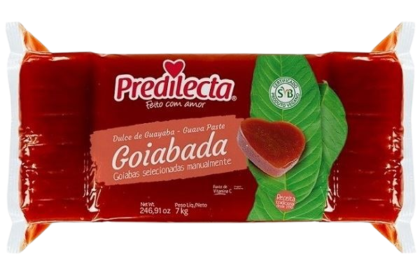 Goiabada Predilecta Bloco 7 Kg - Forneavel