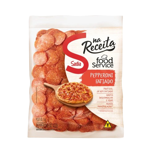 Salame Pepperoni Fatiado Sadia 1 kg - 39633