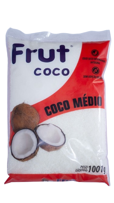 Coco Ralado Desidratado Frutcoco Médio 1,01 kg - 39642