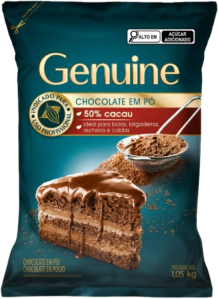 Chocolate em Pó Genuine 0.5 1,05 kg - 39650