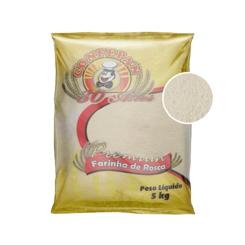 Farinha de Rosca Premium Confepan 5Kg - 40402